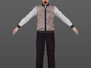 man 1 to 70 Model 3D