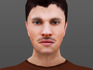 man 1 to 70 3D Model