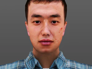 man 1 to 70 3D Model
