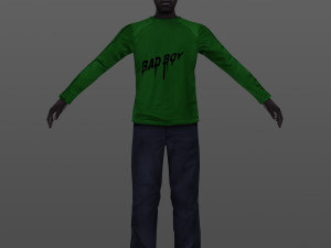 man 1 to 70 Model 3D