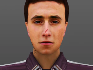 man 1 to 70 3D Model