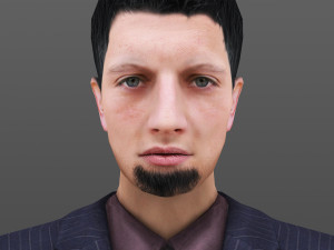 man 1 to 70 Model 3D