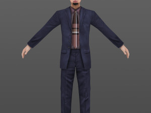man 1 to 70 Model 3D