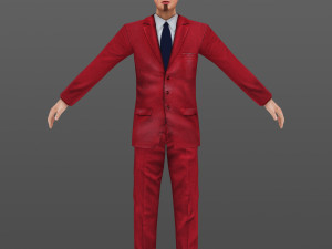 man 1 to 70 Model 3D