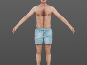 man 1 to 70 Model 3D