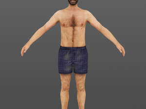 man 1 to 70 Model 3D
