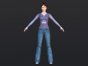 woman 1 3D Model