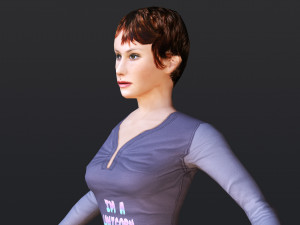 woman 1 3D Model