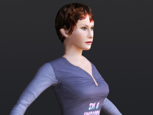 woman 1 3D Model
