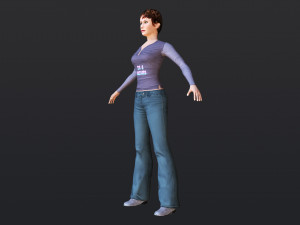 woman 1 3D Model