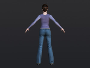 woman 1 3D Model
