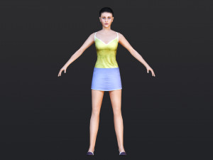 woman 2 Model 3D