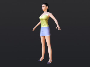 woman 2 Model 3D