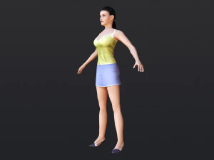 woman 2 3D Model