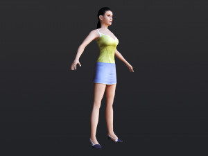 woman 2 Model 3D