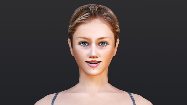 woman 3 3D Model in Woman 3DExport