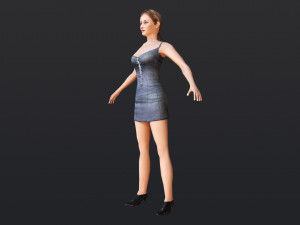 woman 3 3D Model