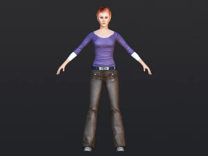 woman 4 3D Model