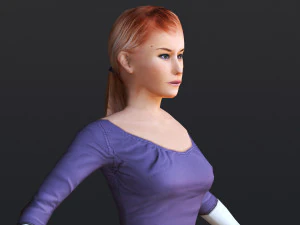 woman 4 3D Model