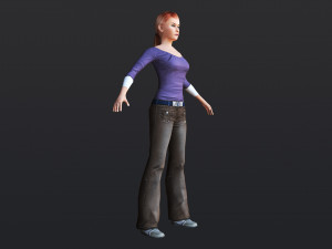 woman 4 3D Model