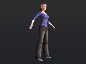 woman 4 3D Model