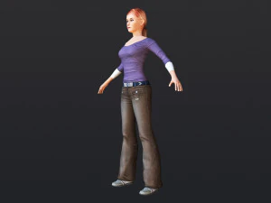 woman 4 3D Model