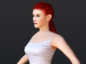 woman 5 3D Модель