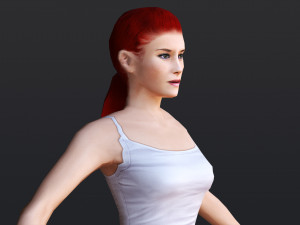 woman 5 3D Модель