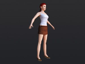 woman 5 3D Модель