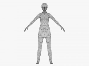 woman 5 3D Модель