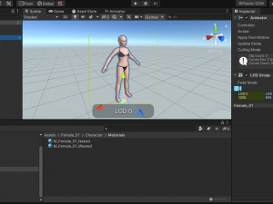 Female 1 - WITH 30 ANIMATIONS-36 MORPHS 3D Model