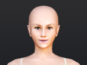 Female 2 - WITH 30 ANIMATIONS-36 MORPHS 3D Модель