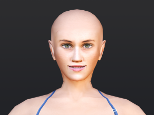 Female 3 - WITH 30 ANIMATIONS-36 MORPHS 3D Модель