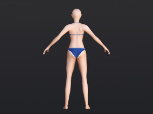 Female 3 - WITH 30 ANIMATIONS-36 MORPHS 3D Model
