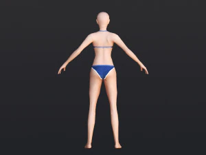 Female 3 - WITH 30 ANIMATIONS-36 MORPHS 3D Model