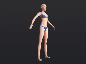 Female 3 - WITH 30 ANIMATIONS-36 MORPHS 3D Model
