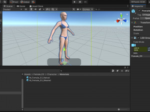 Female 3 - WITH 30 ANIMATIONS-36 MORPHS 3D Model