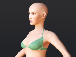 Female 4 - WITH 30 ANIMATIONS-36 MORPHS 3Dモデル