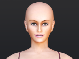 Female 5 - WITH 30 ANIMATIONS-36 MORPHS 3D Модель