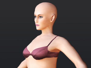 Female 5 - WITH 30 ANIMATIONS-36 MORPHS 3D Model