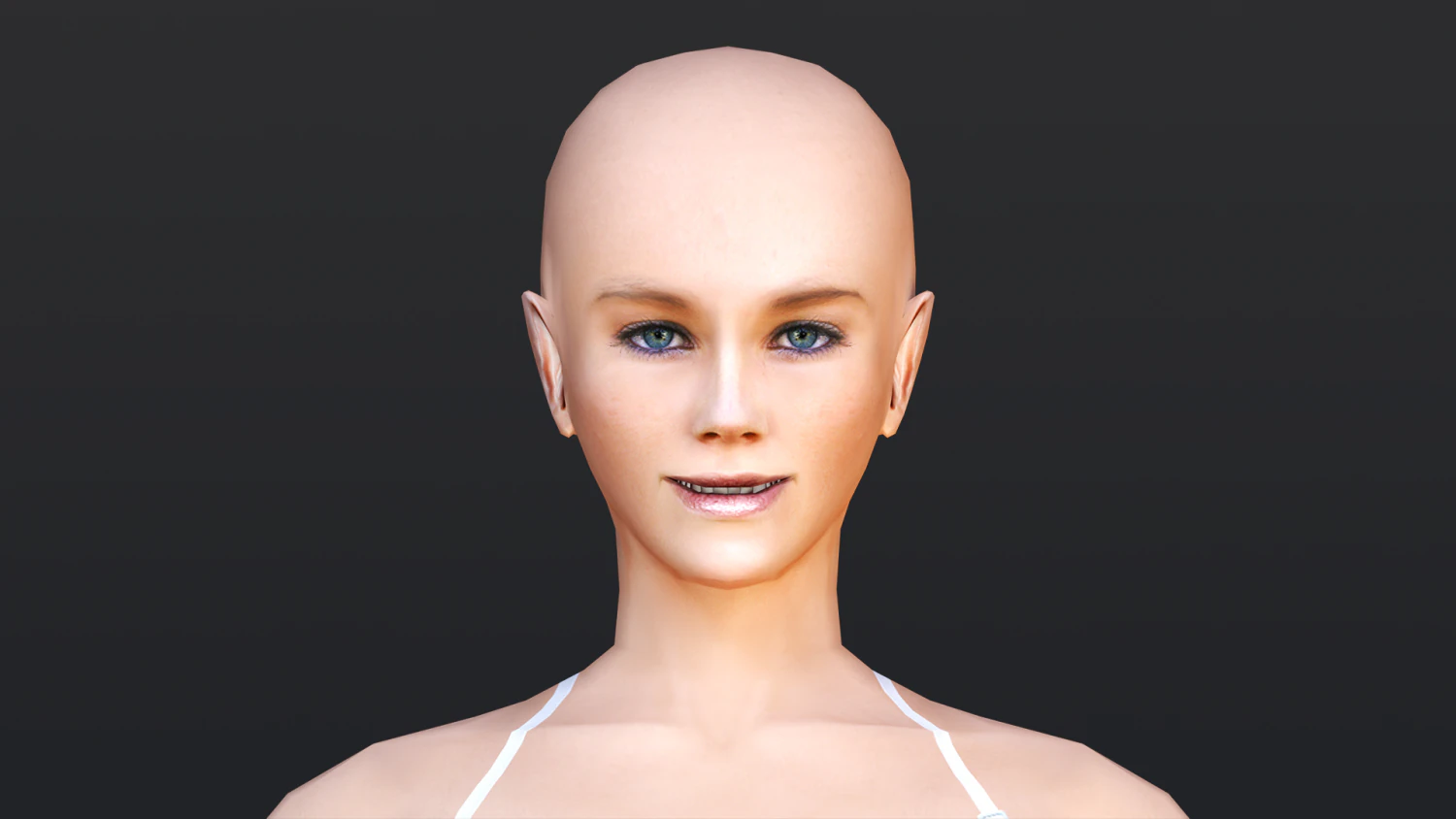 Female 6 - WITH 30 ANIMATIONS-36 MORPHS 3D Model .c4d .max .obj .3ds .fbx .stl .blend 