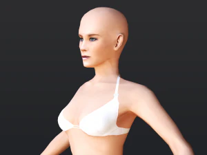 Female 6 - WITH 30 ANIMATIONS-36 MORPHS 3D Model