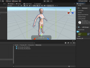 Female 6 - WITH 30 ANIMATIONS-36 MORPHS 3D Model