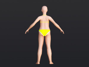Female 7 - WITH 30 ANIMATIONS-36 MORPHS 3D Модель