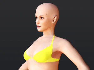 Female 7 - WITH 30 ANIMATIONS-36 MORPHS 3D Model