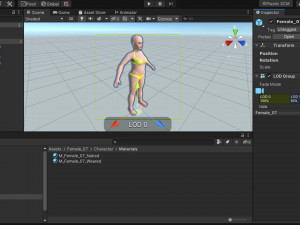 Female 7 - WITH 30 ANIMATIONS-36 MORPHS 3D Модель