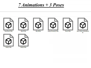 SAMPLE ANIMATIONS 3D Model