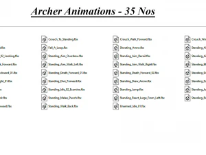 500 ANIMATIONS 3D Model