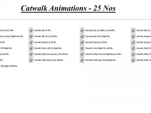 500 ANIMATIONS 3D Model