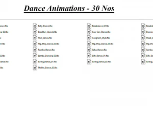 500 ANIMATIONS 3D Model